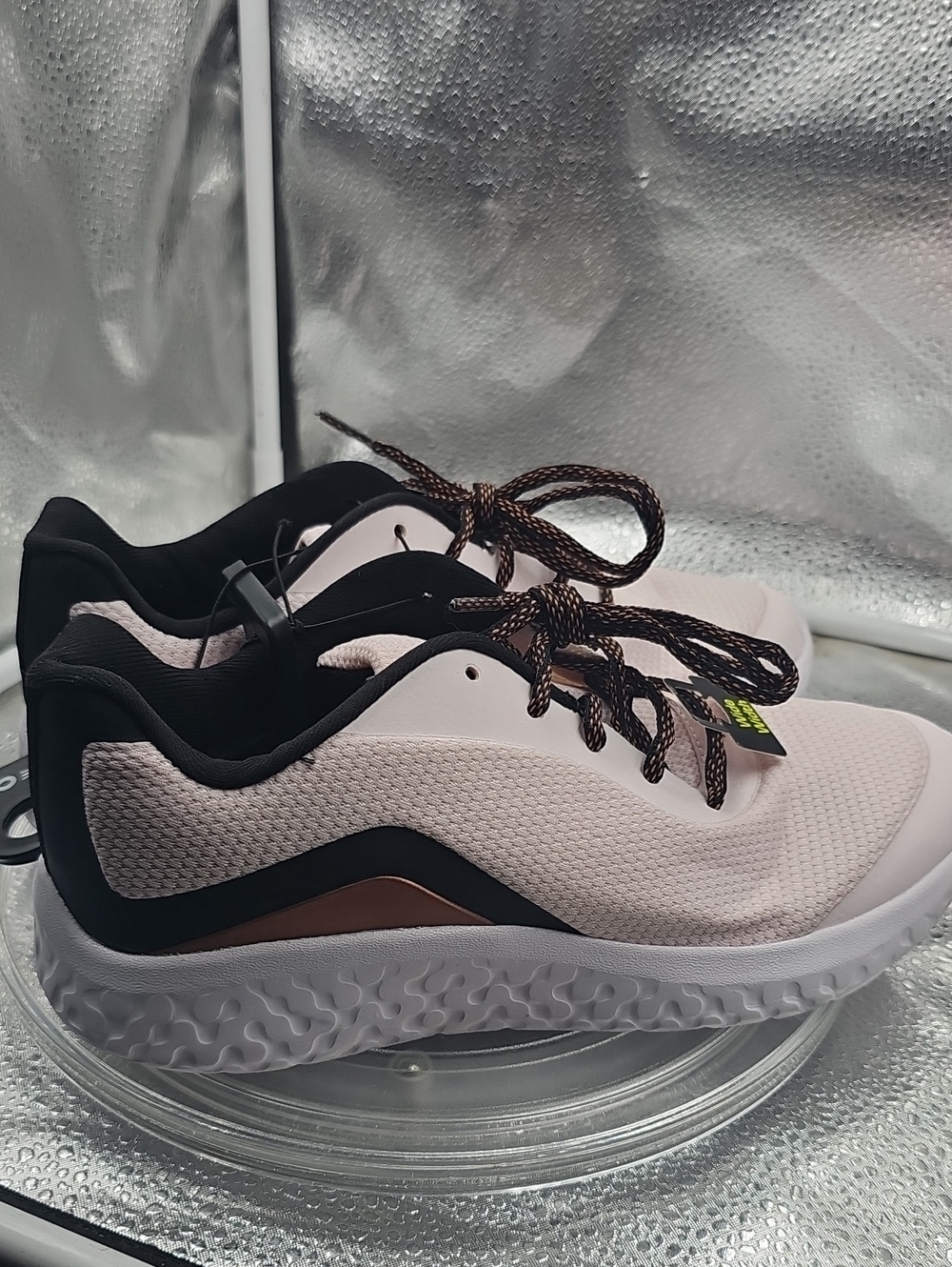 G Light Pink Wide Width Athletic Works Shoes Sz 8w - Picture 4 of 5